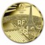 2024 1/4 oz Proof Gold €50 Paris 2024 Olympics: Torch Relay