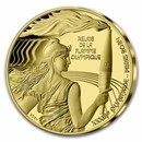 2024 1/4 oz Proof Gold €50 Paris 2024 Olympics: Torch Relay