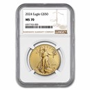 2024 1 oz American Gold Eagle MS-70 NGC