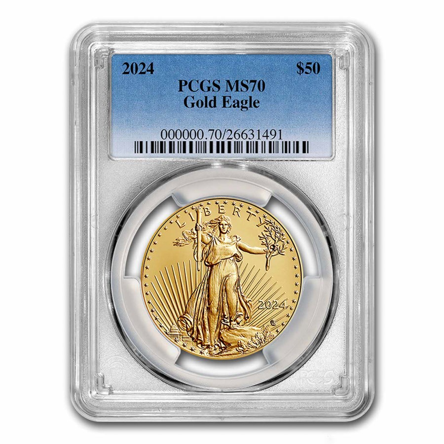 Buy 2024 1 oz Gold Eagle MS 70 PCGS APMEX