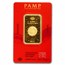 2024 1 oz Gold Bar - PAMP Lunar Legends Azure Dragon (In Assay)