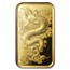 2024 1 oz Gold Bar - PAMP Lunar Legends Azure Dragon (In Assay)