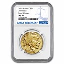 2024 1 oz Gold Buffalo MS-70 NGC (Early Releases)