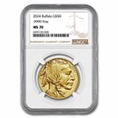 2024 1 oz Gold Buffalo MS-70 NGC