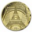 2024 1 oz Proof Gold €200 Paris 2024 Olympics: Eiffel Tower