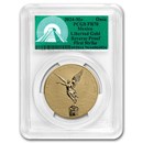 2024 1 oz Reverse Prf Gold Libertad PR-70 PCGS (FS, Green Label)