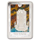 2024 1 oz Silver $2 Tarot Cards: The Tower