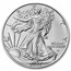 2024 1 oz Silver Eagle - w/Happy Mother's Day Tulips Card, In TEP
