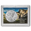 2024 1 oz Silver Eagle - w/Harris Holder, Yosemite Park Design