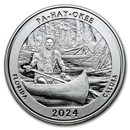 2024 1 oz Silver NATB Florida Everglades National Park