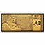 2024 100 mg Year of the Dragon 24K Gold Foil Note