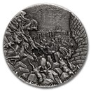 2024 2 oz Silver Coin - Biblical Series (Walls of Jericho Fall)