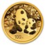 2024 8 gram Gold Panda Pendant (Diamond-Screw Top Bezel)