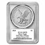 2024 American Silver Eagle MS-70 PCGS (FDI, Damstra)