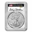 2024 American Silver Eagle MS-70 PCGS (FDI, Damstra)