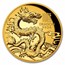 2024 AUS 1 oz Gold Lunar Dragon PR-70 PCGS HR (FS, Gold Label)