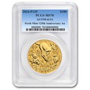 2024 AUS 1 oz Gold Perth Mint's 125th Anniversary MS-70 PCGS