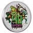 2024 AUS 1 oz Silver Colorized 40th Anniv. TMNT Coin in Card