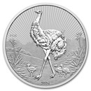 2024 AUS 2 oz Silver The Next Generation Emu & Baby BU (Piedfort)