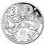 2024 AUS Year of the Dragon 1 oz Silver Trio (SIII, w/Box & COA)