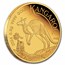 2024 Australia 1/2 Gram Gold Kangaroo Mini Roo BU (Assay Card)