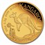 2024 Australia 1/2 Gram Gold Kangaroo Mini Roo BU (Assay Card)