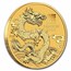 2024 Australia 1/4 oz Gold Lunar Dragon BU (Series III)