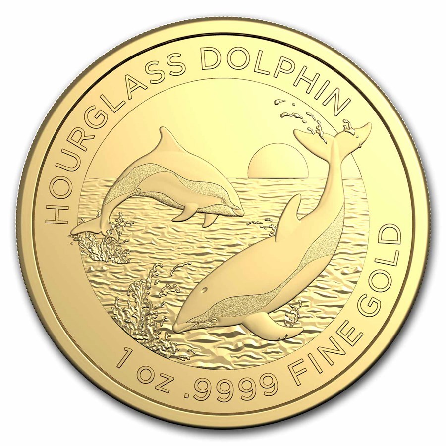 2024 Australia 1 oz Gold $100 Hourglass BU (COA #6, w/Box)