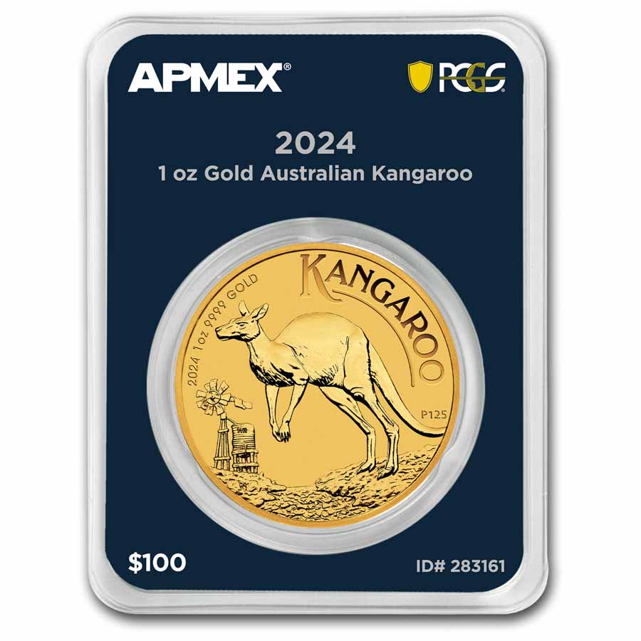 2024 Australia 1 Oz Gold Kangaroo MDP PCGS Single   2024 Australia 1 Oz Gold Kangaroo Mdp Pcgs Single 283161 Slab 