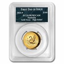 2024 Australia 1 oz Gold Swan COA #10 PR-70 PCGS HR (FDI)