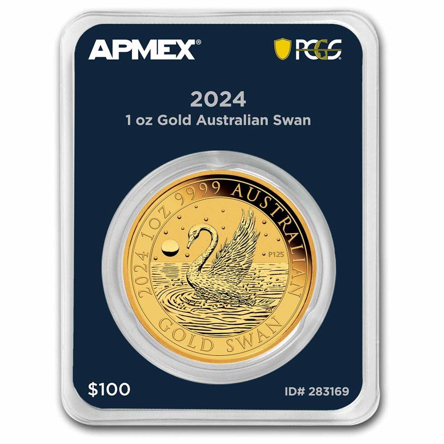 2024 Australia 1 oz Gold Swan (MD® Premier Single + PCGS FS®)