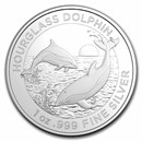 2024 Australia 1 oz Silver $1 Hourglass Dolphin BU