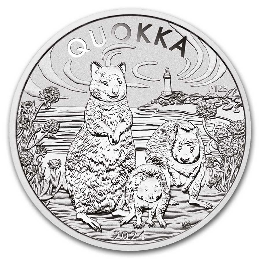 2024 Australia 1 oz Silver Australian Quokka BU