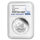 2024 Australia 1 oz Silver Swan PF-70 NGC (ER)