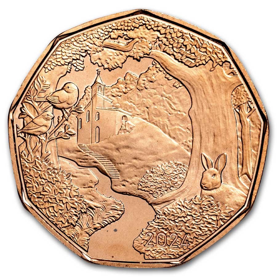 2024 Austria Copper €5 Getting There