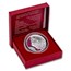 2024 Austria Proof Silver €10 Language of Flowers (Peony)