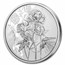 2024 Austria Silver €10 Language of Flowers (Peony)