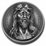 2024 Cameroon 1 oz Silver UHR Antique Jesus with Crown of Thorns