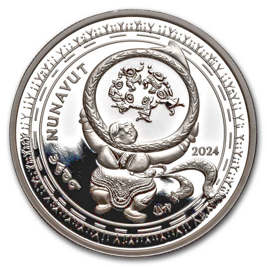 2024 Canada 1 oz Silver $20 Nunavut Territory