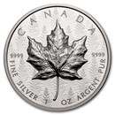 2024 Canada 1 oz Silver $20 Pulsating Maple Leaf (UHR)