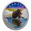 2024 Canada 1 oz Silver $20 Wildlife Reflections: Grizzly Bear