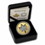 2024 Canada 2 oz Gold $200 Super Incuse Gold Maple Leaf