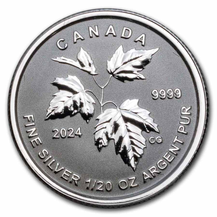 2024 Canada 5 Coin Silver Canada S Autumn Beauty Fractional Set   2024 Canada 5 Coin Silver Canadas Autumn Beauty Fractional Set 281716 G 