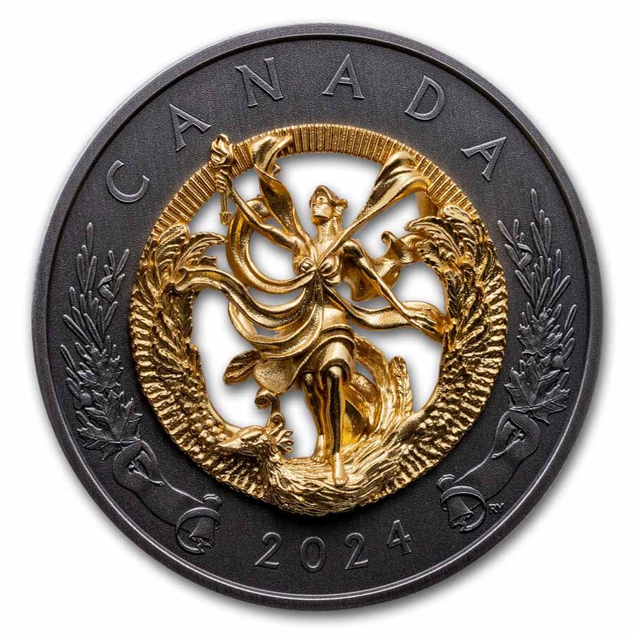 2024 Canada Silver $50 Allegory of Freedom