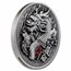 2024 Chad 2 oz Silver Antique - The Decree of the Wooden Dragon