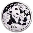 2024 China 3 gram Platinum Panda Proof