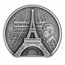 2024 Cook Islands 2 oz Silver Antique Eiffel Tower