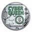 2024 Cook Islands 3 oz Silver Cyber Queen; Rebirth