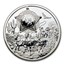 2024 Cook Islands 3 oz Silver Wild West Proof