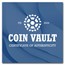 2024 Fiji 1 oz Silver Coin Vault Coin w/ Base Metal Ingot